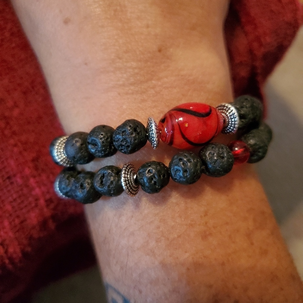 Red and black Bracelet